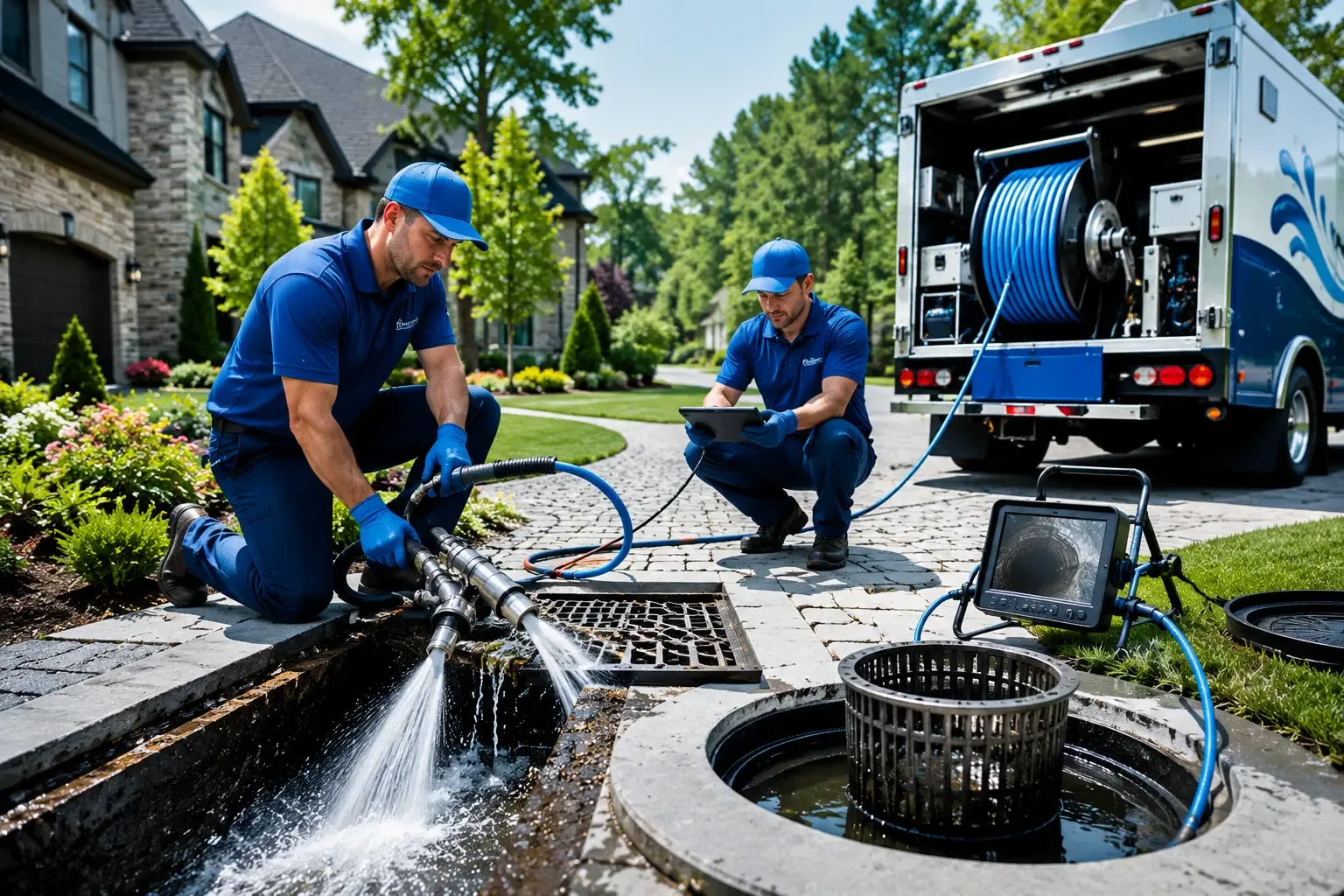 Local outdoor drain cleaning professionals in Elvaston, IL