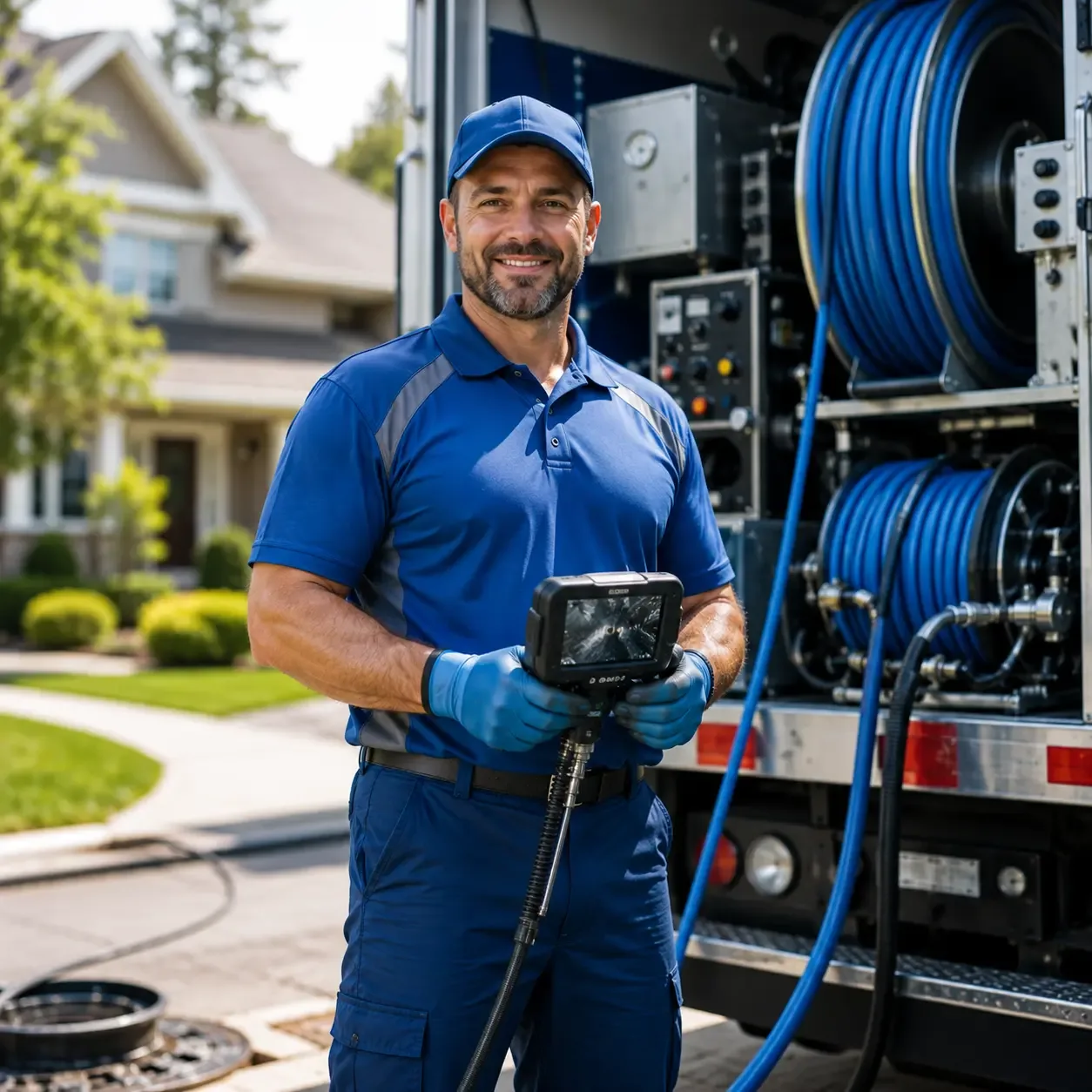 Local outdoor drain cleaning specialists in Elvaston, IL